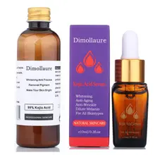 Dimollaure 30 г чистая койевая кислота отбеливающий крем+ койевая кислота Сыворотка от морщин удаление веснушек меласма акне шрам пигмент крем с меланином