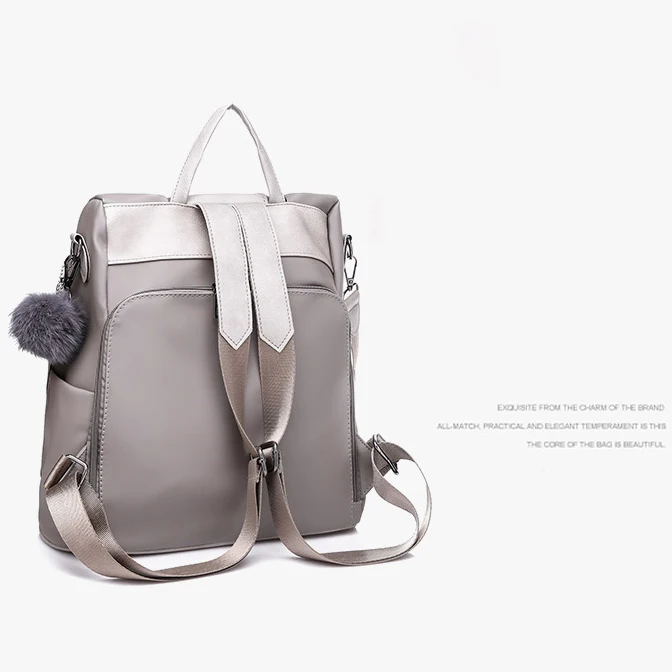 Рюкзак женский вместительный из искусственной кожи для путешествий 2019|Женские