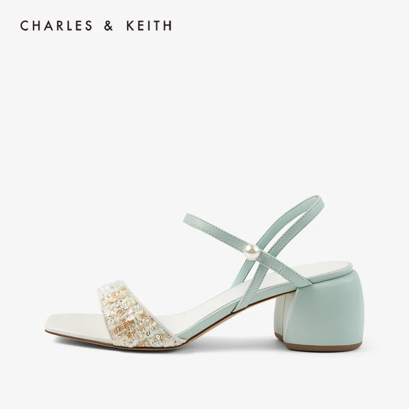 CHARLES＆KEITH Новинка на Весну и Лето2020 CK1 60361261Женские Босоножки кватратный нос
