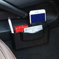 universal car multi function storage box organizer card key mobile phone debris box seat gap door seat storage bag accessories