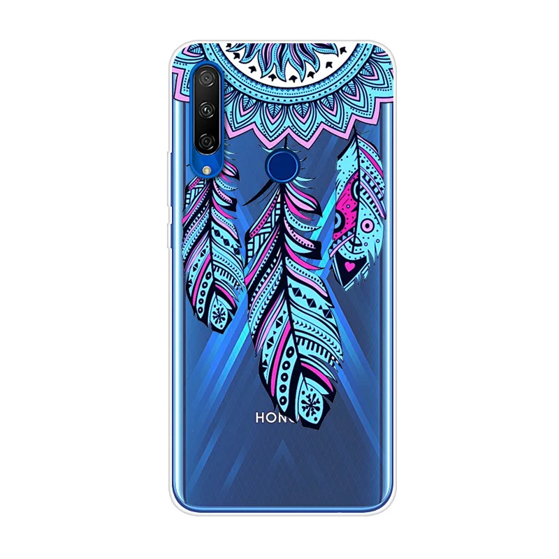 

For Huawei Honor 9X Premium Case TPU Silicone Soft Clear Case for Huawei Honor 9X Global Honor9X STK-LX1 6.59" Phone Back Cover