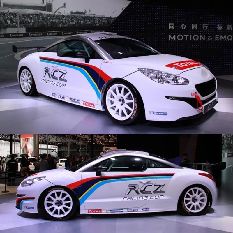 Гоночная наклейка для Peugeot RCZ Внешнее украшение кузова Модифицированная Натяжной