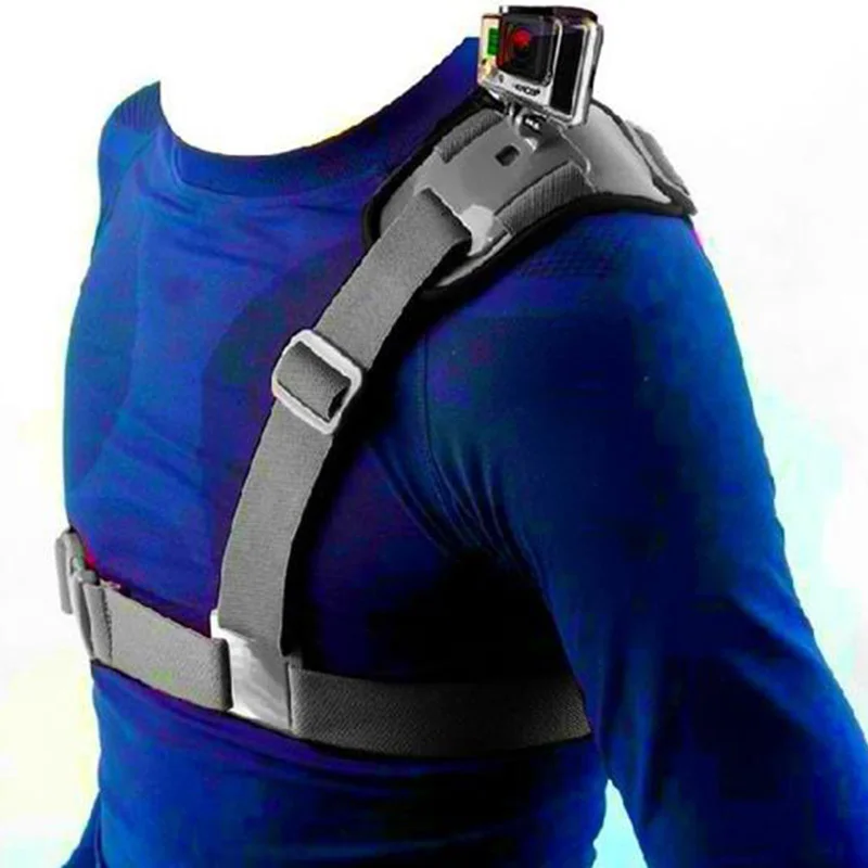 

Accessories shoulder Strap Mount Harness for Hero 9 8 7 5 4 SJ4000 for Xiaomi Yi Camera Chest Harness Belt Adapter