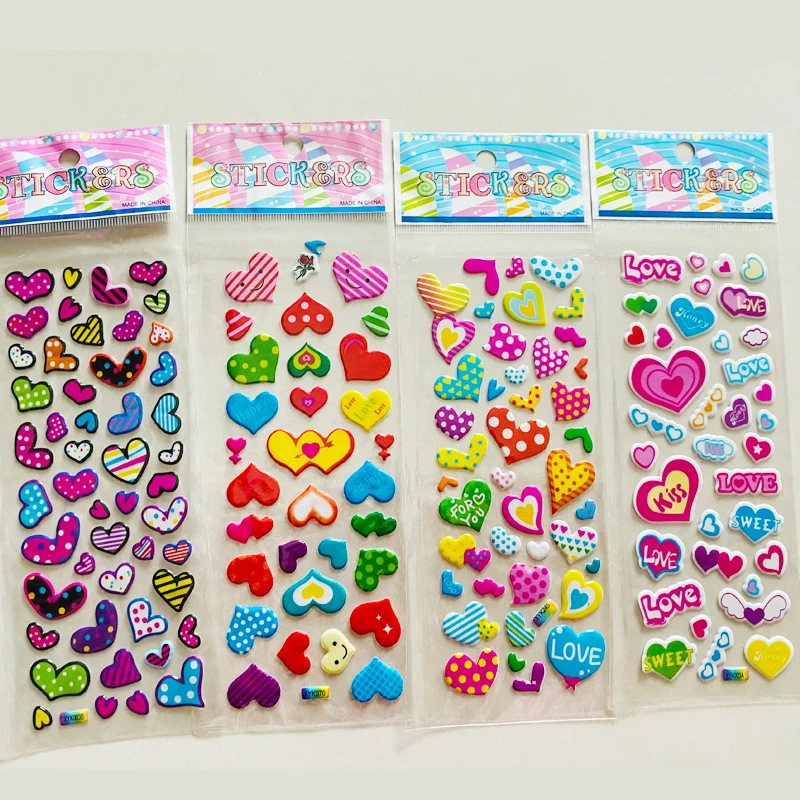 6 листов/набор 3D-наклейки на блокнот | Игрушки и хобби