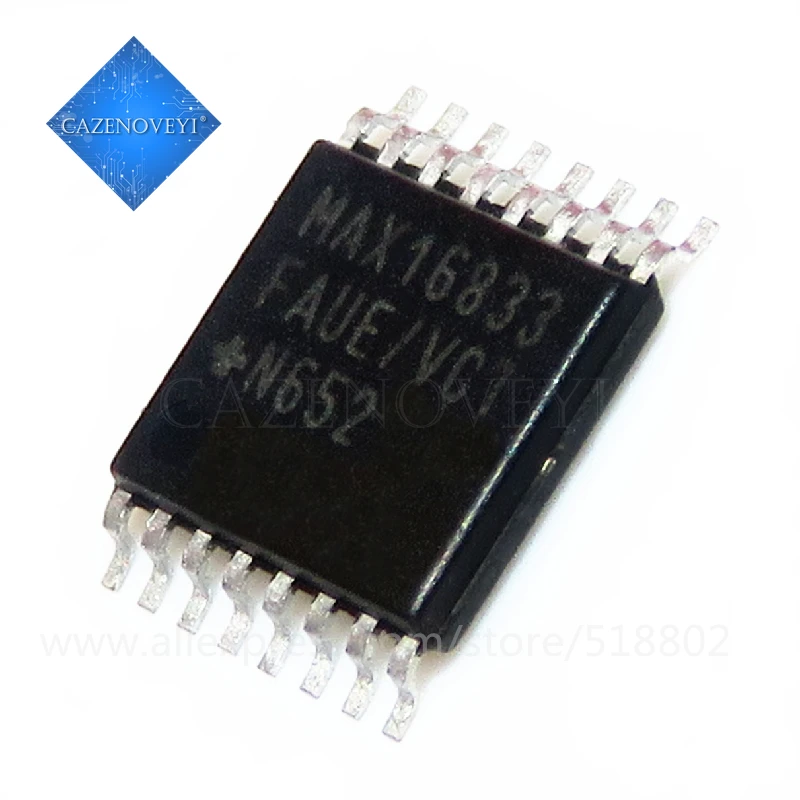

1pcs/lot MAX16833FAUE MAX16833CAUE MAX16833 TSSOP-16 In Stock