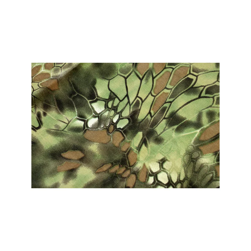 

Nylon Fabric Waterproof Outdoor Camouflage Cloth Luggage Military Fans Clothing Fabric 500D Soft Wear-resistant Color