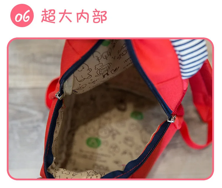 

Children's backpack boy infant cute baby double shoulder 1-2 years old 3 small schoolbag tide traction rope female anti walk