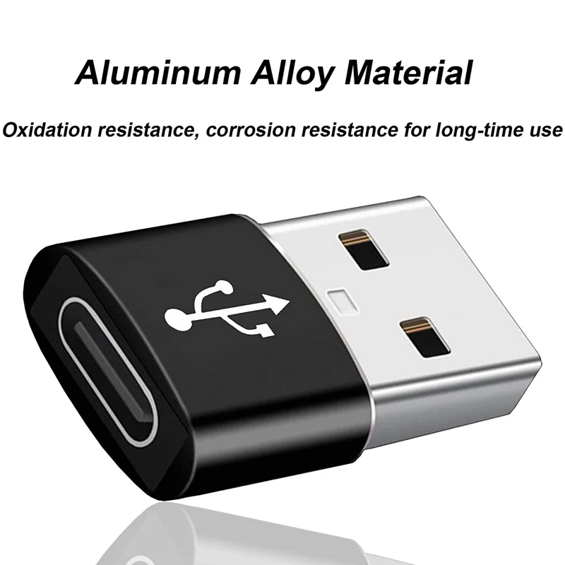Переходник с USB 3 0 на C 1 Мини Высокоскоростной Type Мама A папа для быстрой зарядки и