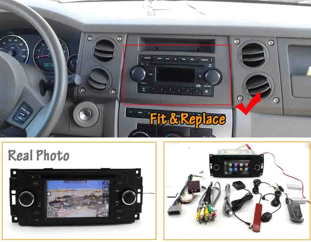 Автомобильный Android мультимедийный дисплей для Jeep Commander 2006 2007 автомобильный Радио HD экран дисплей ТВ CD DVD плеер gps навигационная система