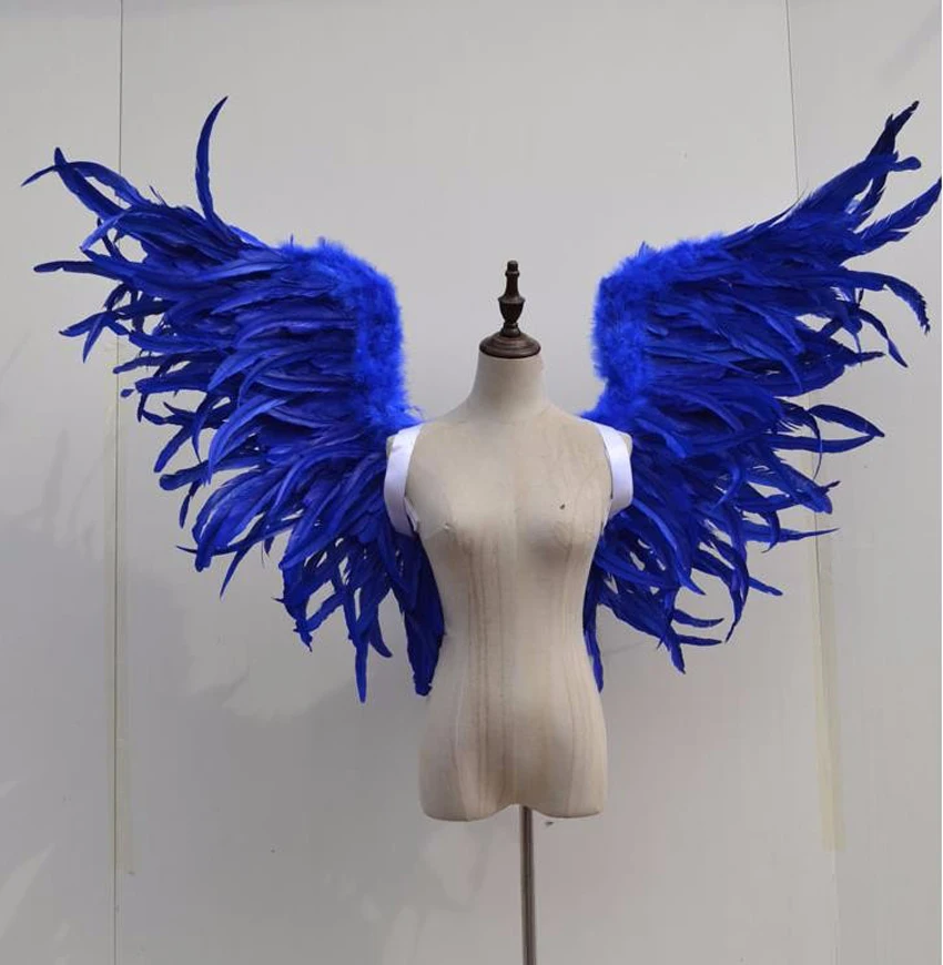 

Angel Feather wings Black feather angel wing catwalk show supply festival Window props underwear cosplay photography wedding
