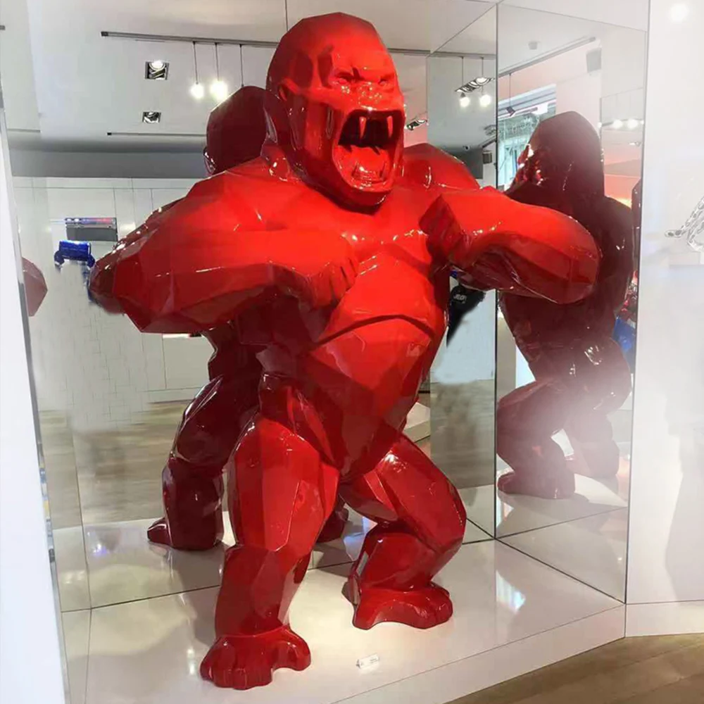 5cm20 &quotгеометрическая креативная домашняя статуя гориллы обезьянки скульптура