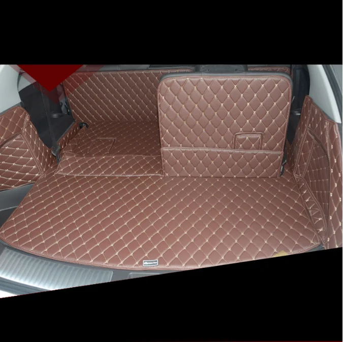 

2017 Leather Car Trunk Mat Cargo Liner for Acura Mdx 2014 2015 2016 2017 2018 2019 3rd Generation Rug Carpet Accessories