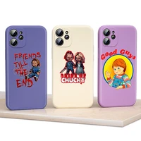 chucky good guys liquid silicone soft cover for apple iphone 13 12 mini 11 pro xs max xr x 8 7 6s se plus phone case