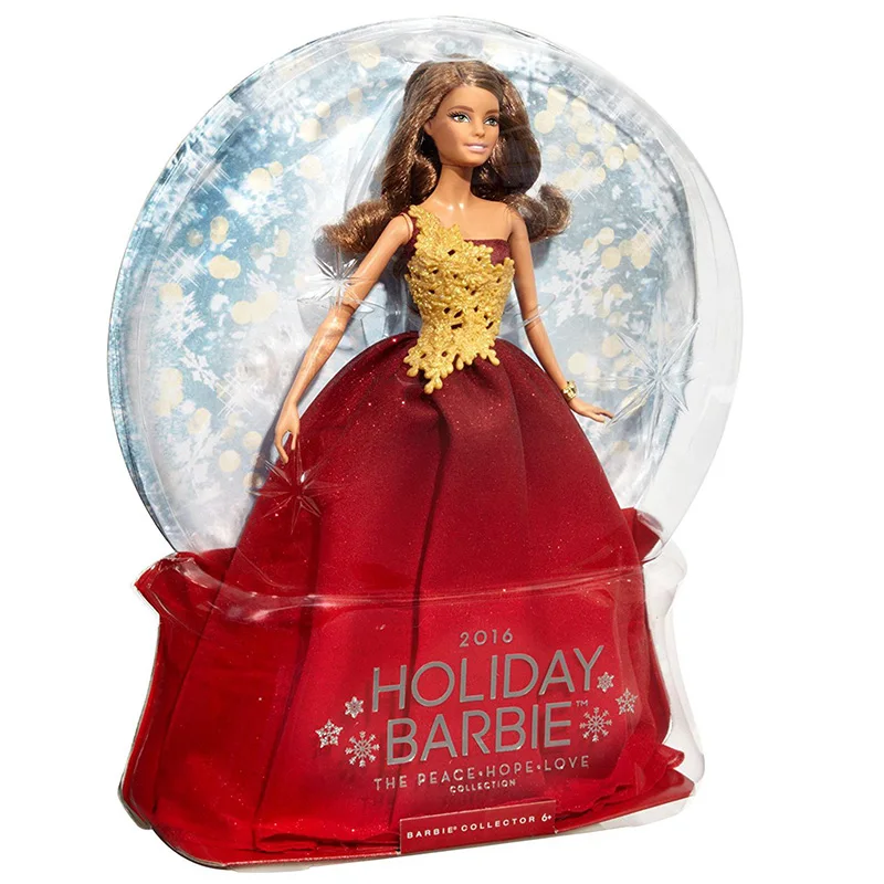 Оригинальные праздничные куклы от лучшего бренда Барби 2016 для девочек принцессы