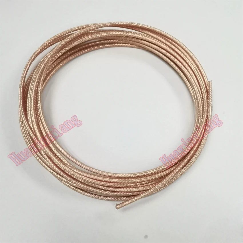 

10Meter/Lot RG316 RG-316 Coaxial Antenna Wire Cable 50ohm Low Loss RF Pigtail Adapter Silver-plated/High frequency