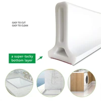 bathroom water stopper flood shower barrier rubber dam silicon water blocker dry and wet separation collapsible shower threshold