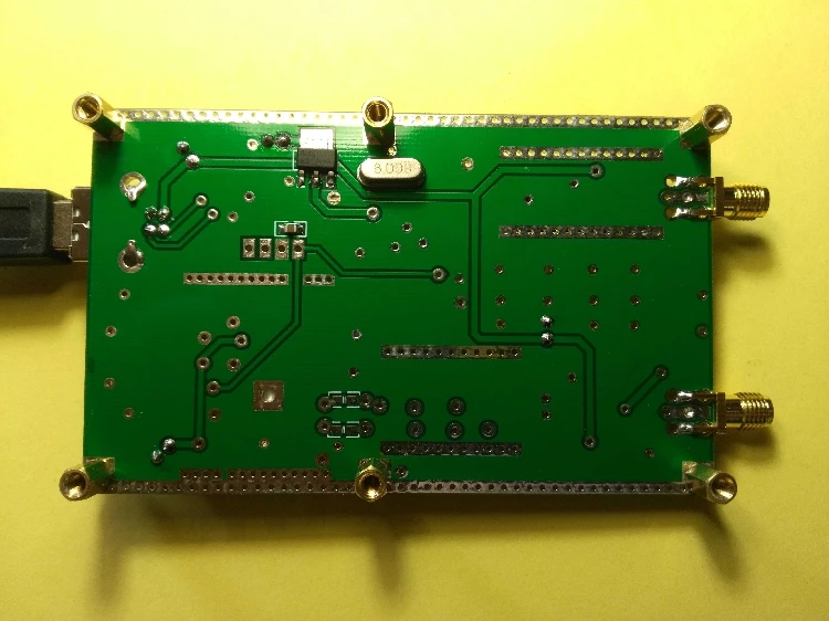DYKB AD9954 VFO источник уборочная машина DDS генератор сигналов развертки 0,05 МГц-220 МГц Емкость тестер индуктивности для радиолюбителей