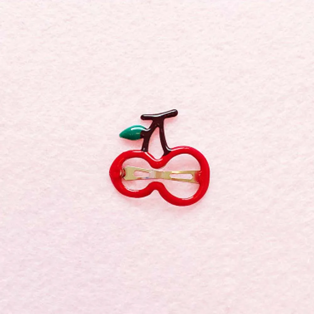 Модные детские заколки из металлического сплава BB для волос блестящие милые