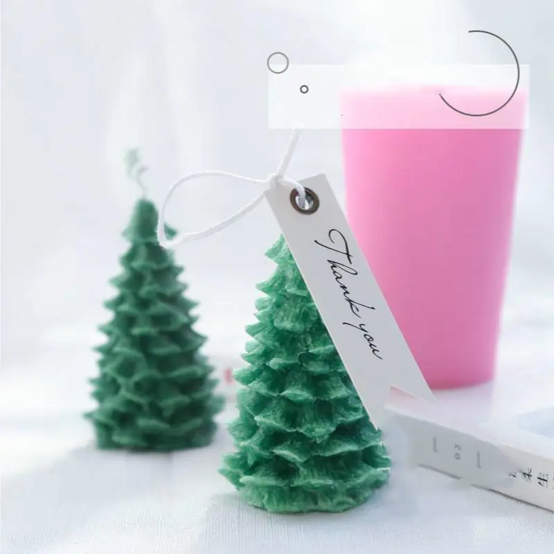 

Силиконовая форма в виде рождественской елки для свечей, силиконовая форма в форме кедра для свечи, «сделай сам», гипсовый пластырь