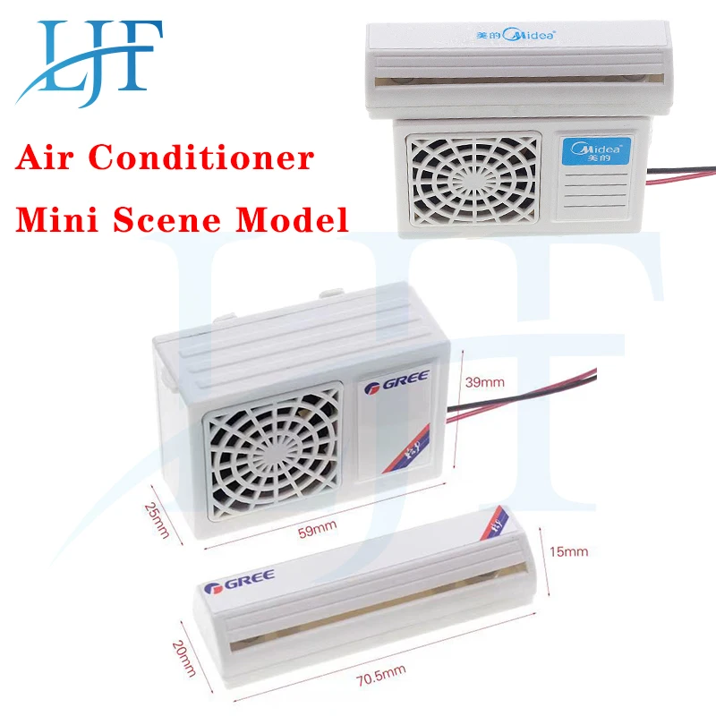 

1 set RC Car Air Conditioning Model For 1/14 scale RC Tractor Dump Truck Air Conditioner Mini Scene Model L367