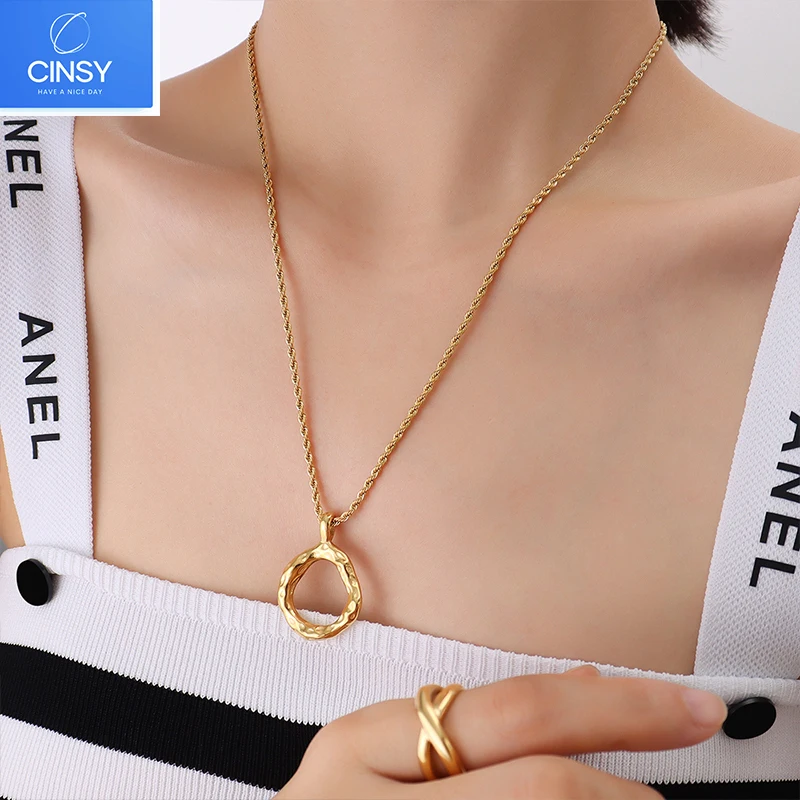 

CINSY Pendants Jewelry For Women Collares Para Mujer Trending Products Chains Necklace For Women Goth Necklaces Necklace Choker