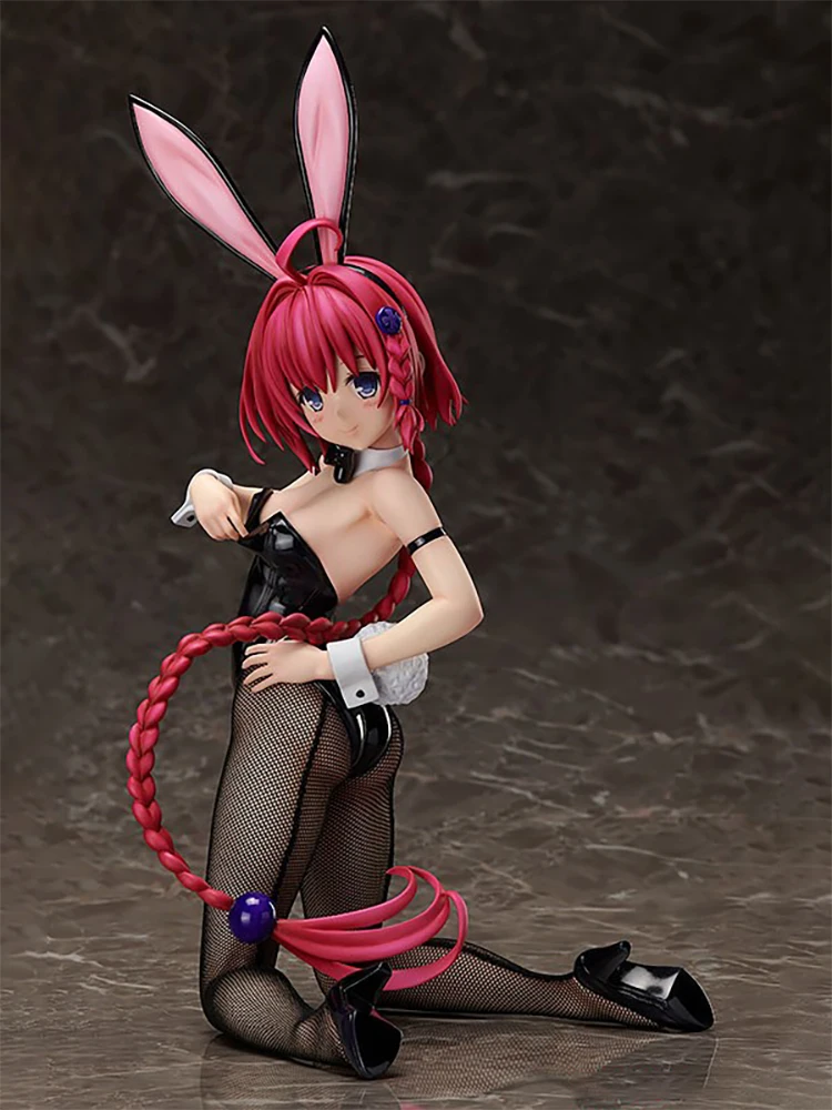 

Anime To Love Ru Darkness Mea Kurosaki 1/4 Scale Bunny Ver. PVC Action Figures Anime Figure Model Toys Collection Doll Gift