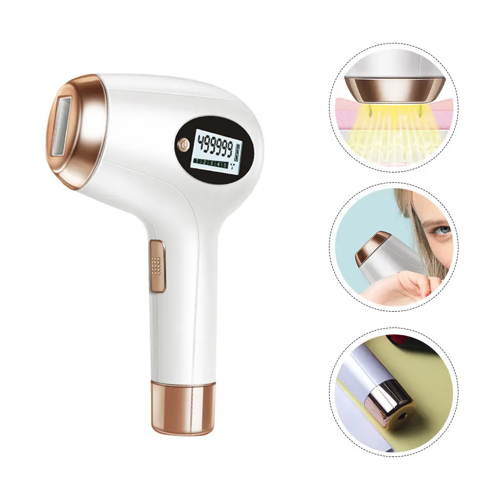

1Set Handheld Depilatory Mini Hair Removing Device Body Hair Shaver White JP Plug