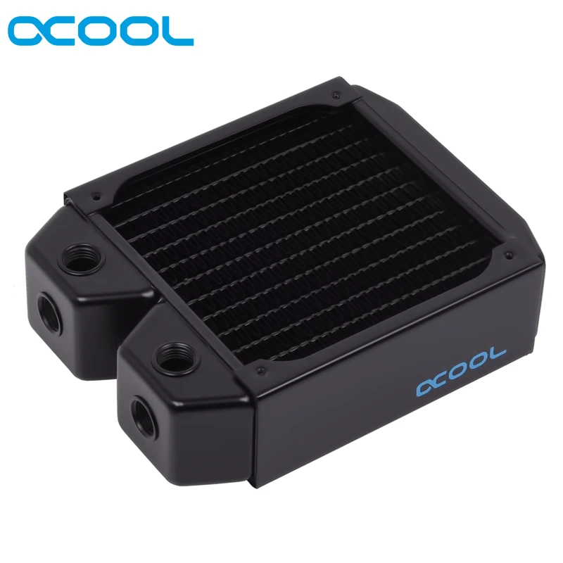 Alphacool XT45 полностью медный 120 мм, 240 мм, 360 мм, 480 мм, 45 мм толстый радиатор водяного охлаждения компьютера cooler master