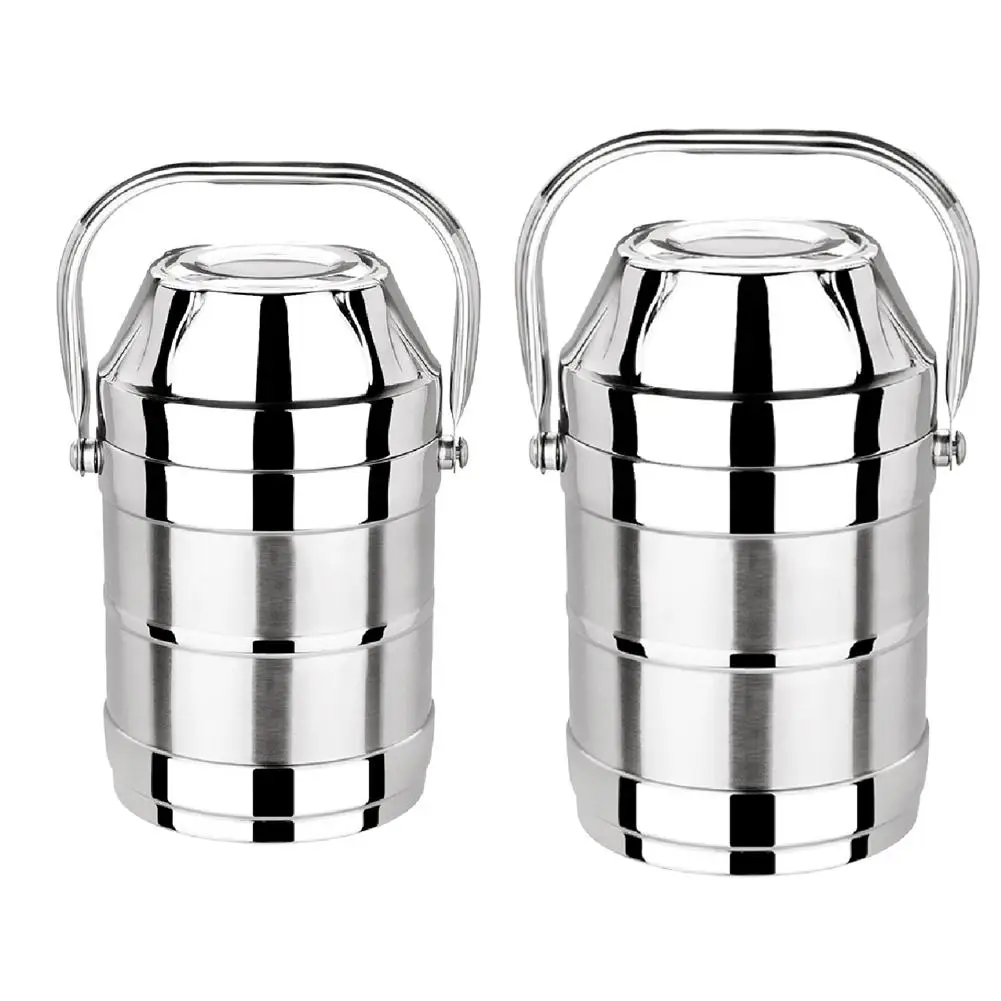 

Stainless Steel Insulated Box Lunch Box Large Capacity Insulated Barrel Multilayer Portable Lunch Box