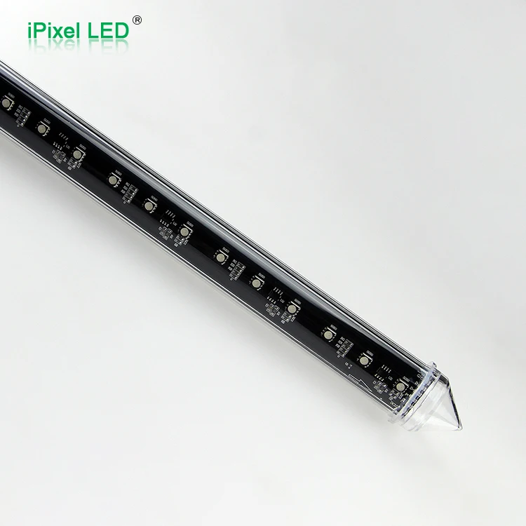 

DMX сигнал 360 градусов dc12v led Метеоритный дождь свет dmx led rgb лампа трубка Метеор