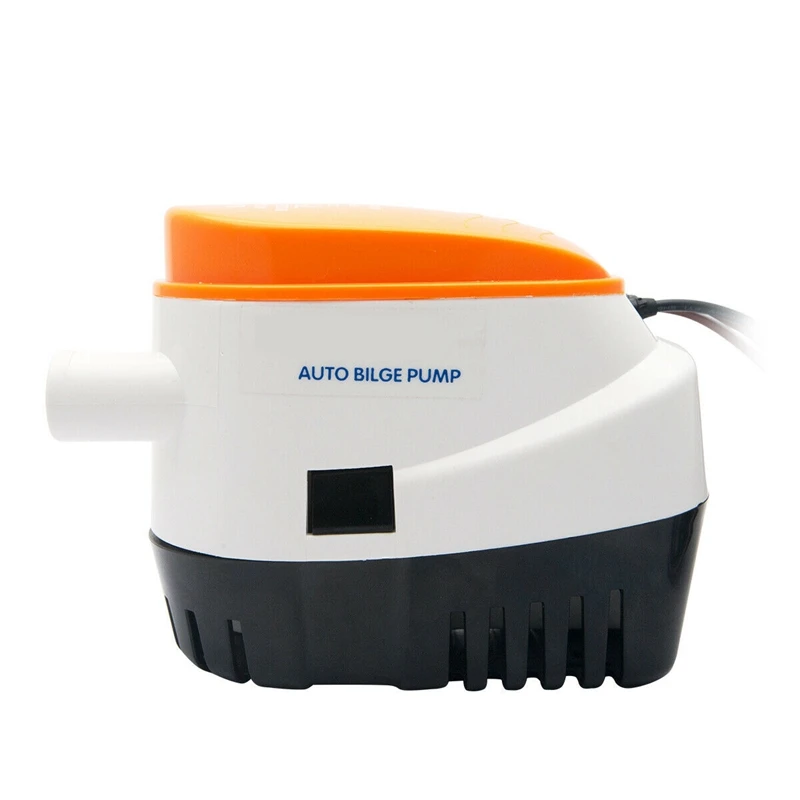 Автоматический 12В Трюмный насос 750Gph с внутренним поплавковым переключателем