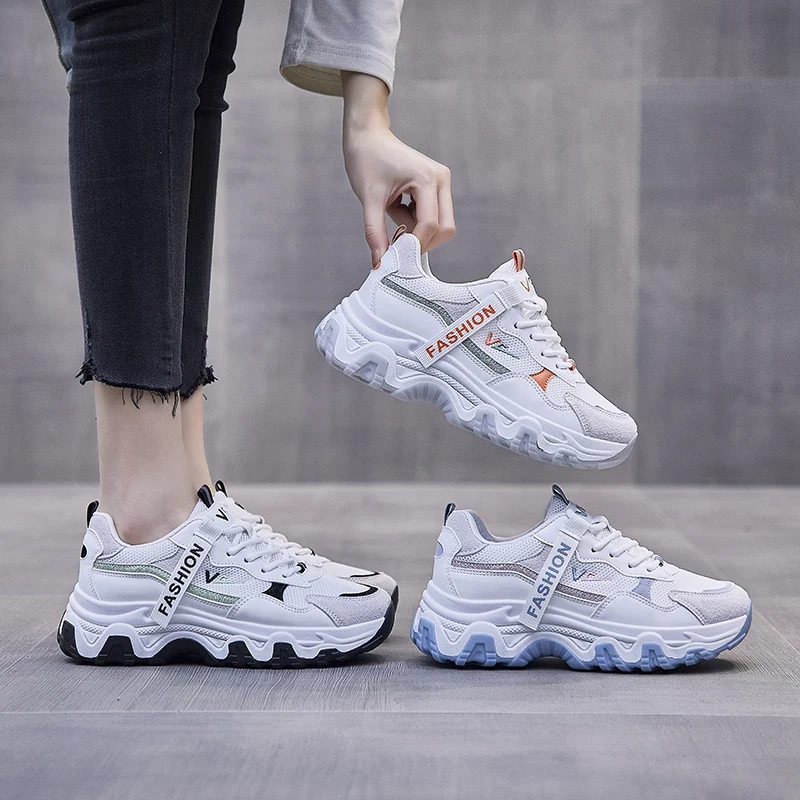 

Han edition torre shoes female ins the new spring 2021 students sports shoes breathable female leisure platform