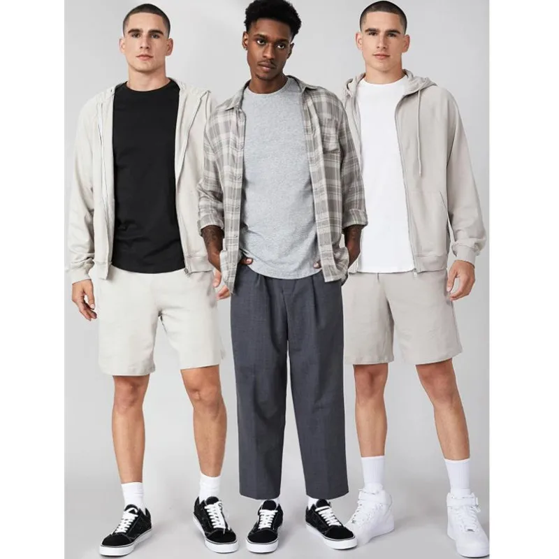 

3 Pieces Promotional Short-sleeved Men's T-shirt Brand Clothing Summer Solid Color T-shirt Men's Casual Hip-hop 2021 100% Cotton