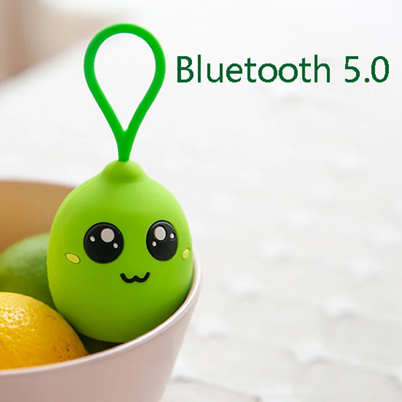 Лимонный беспроводной Bluetooth динамик мини портативный милый мультяшный сабвуфер |