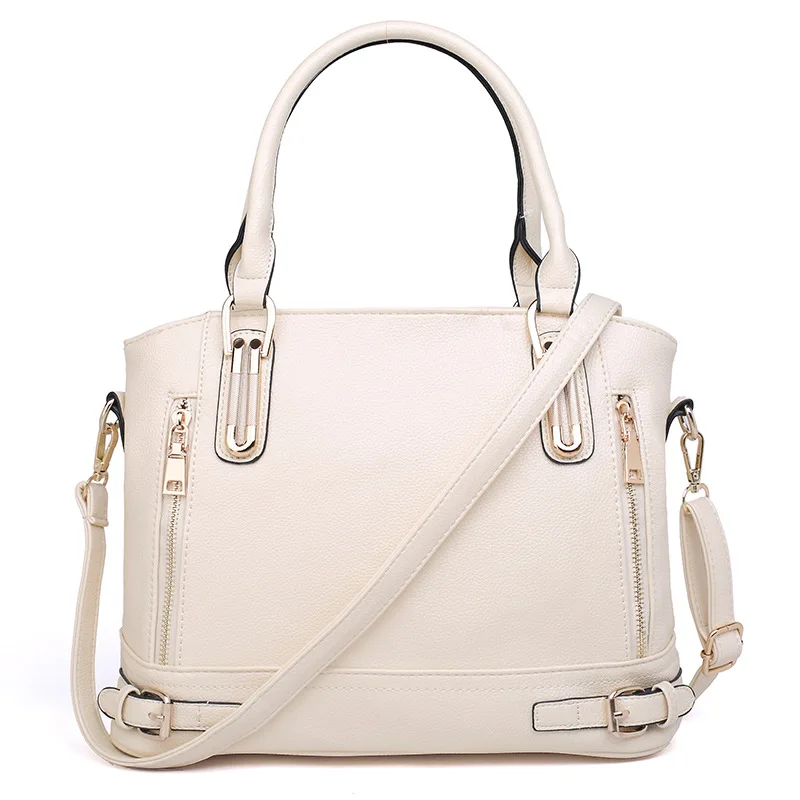 

Large-capacity women's bag new fashion women's one-shoulder messenger handbag lychee pattern women's bag