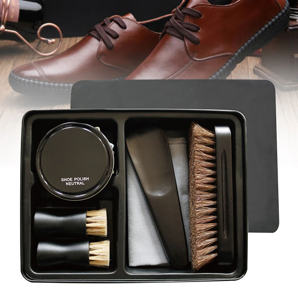 6 шт. тканевый диван уход за кожей Чистка обуви крем щетка домашнее автомобильное