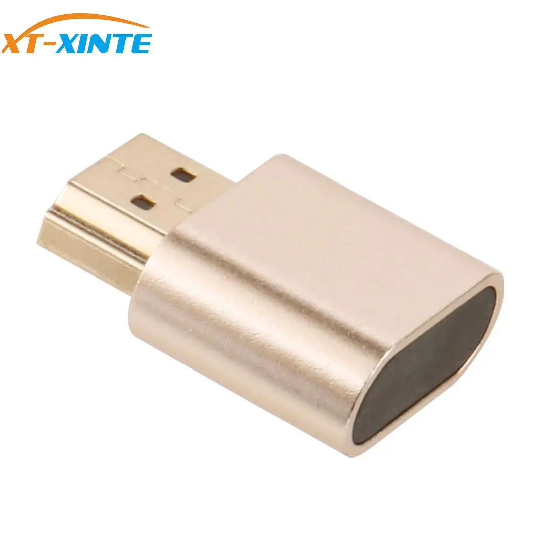 

1 шт. Виртуальный адаптер дисплея HDMI-совместимый 1,4 DDC EDID манекен разъем Безголовый призрак фотомагнитная видеокарта Блокировка пластина