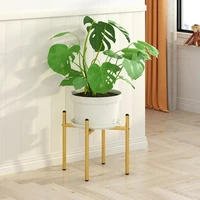 40cm outdoor furniture plants stand balcony shelf green iron art rack simple floor light luxury flower rack holders d411