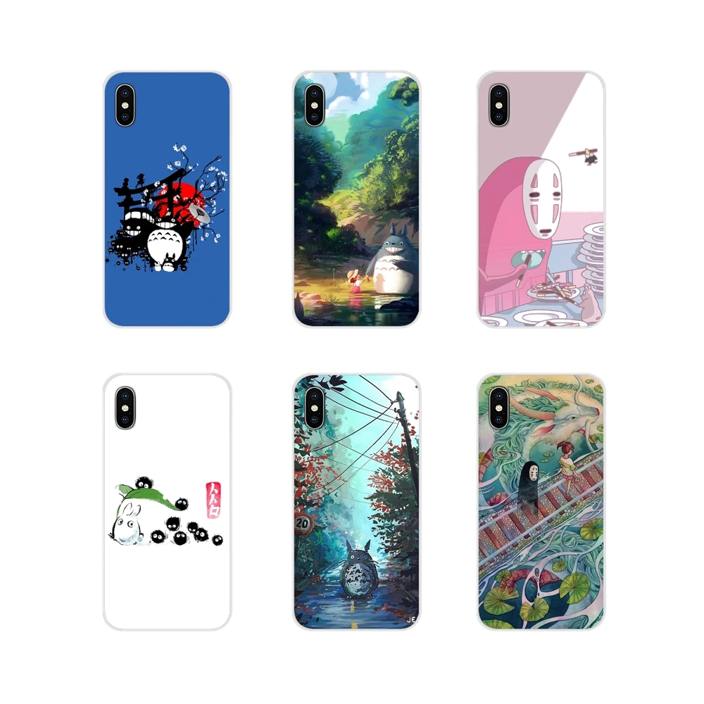 Чехлы для мобильных телефонов Studio Ghibli Spirited Totoro BQ Aquaris S 5059 5035 6040L C V Plus X X2 Pro U U2 Lite M 2017