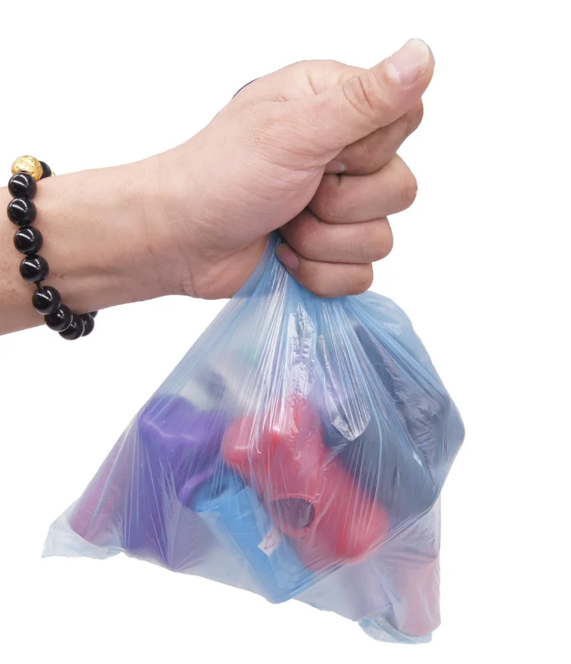 1Rolls Paw Printing Dog Poop Bag 15 Bags/ Roll Large Cat Waste Bags Doggie Outdoor Home Clean Refill Garbage | Дом и сад
