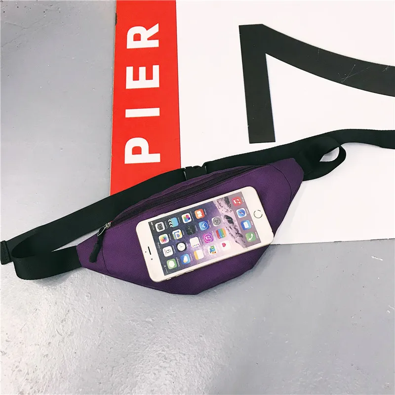 

2019 waist bag women Belt Bag Waist Bag Hip-Hop Print Letter Fanny Pack Print Letter Hip Bum Bag for Travel