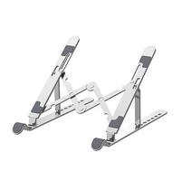 portable foldable riser computer stand aluminum adjustable stand ergonomic lightweight and sturdy for 10 15 6 laptop