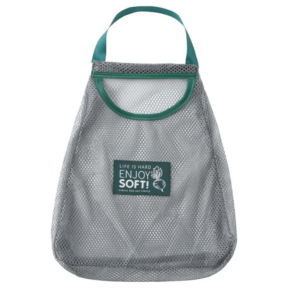 Многоразовые сетчатые сумки для хранения фруктов и овощей большая емкость