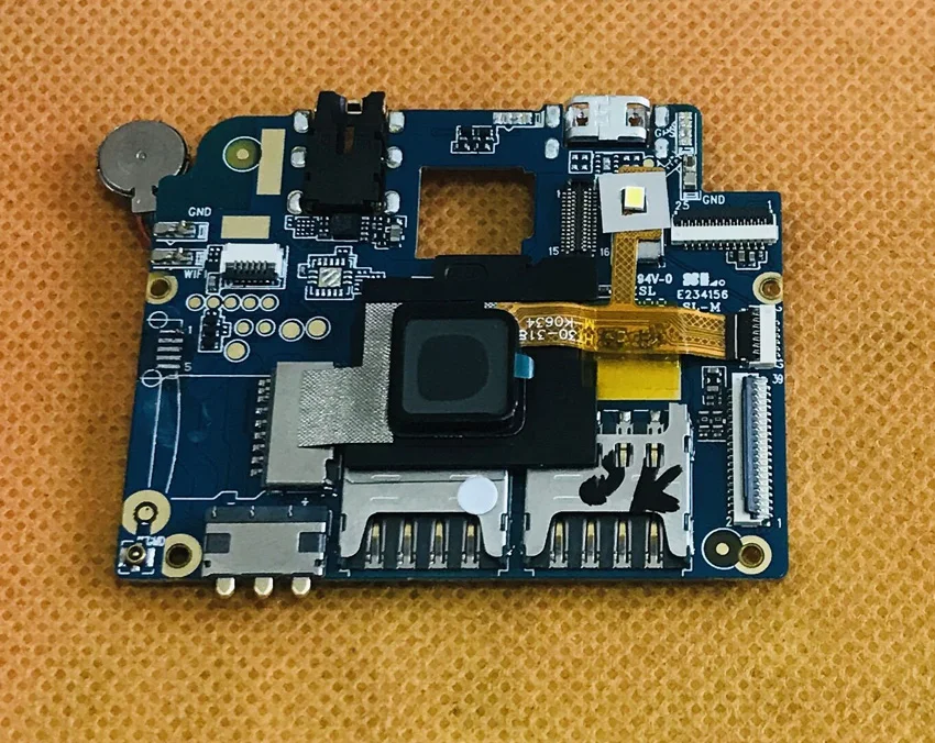 Б/у оригинальная материнская плата 1 ГБ ОЗУ 8 Гб ПЗУ for HOMTOM HT30 MT6580 четыре ядра 5