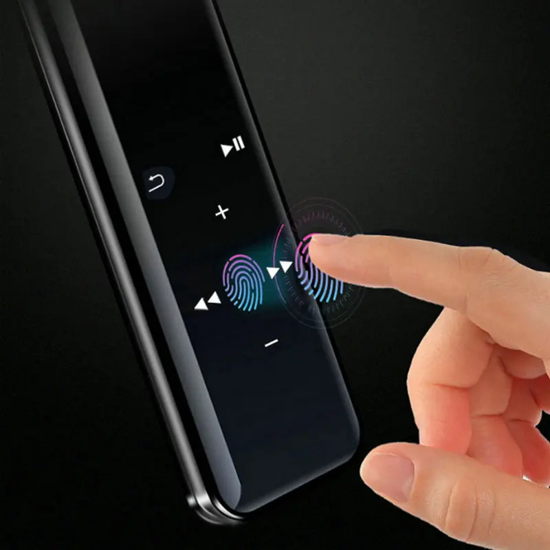 Мини цифровой диктофон с сенсорным экраном устройство записи звука MP3 плеер