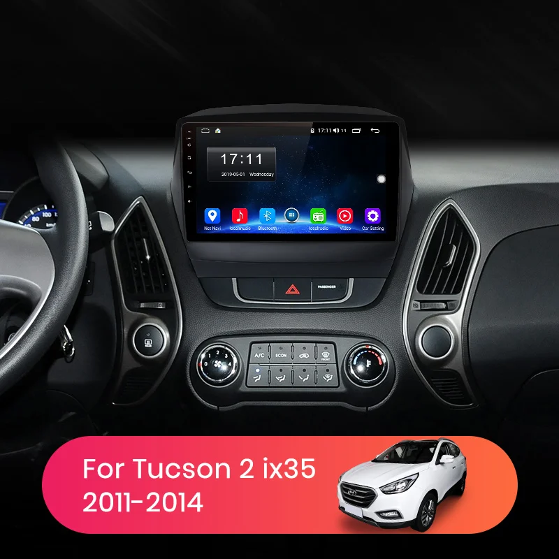 AWESAFE PX9 для Hyundai IX35 1 2 Tucson LM 2011-2014 Автомобильный мультимедийный видеоплеер GPS No din