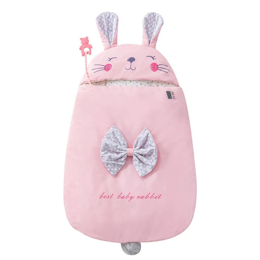 1 шт. детский спальный мешок конверт зимняя для новорожденных девочек мальчиков