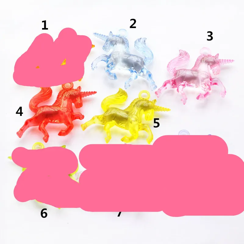 

20pcs31*46mm DIY unicorn resin charms necklace pendant keychain charms for DIY decoration