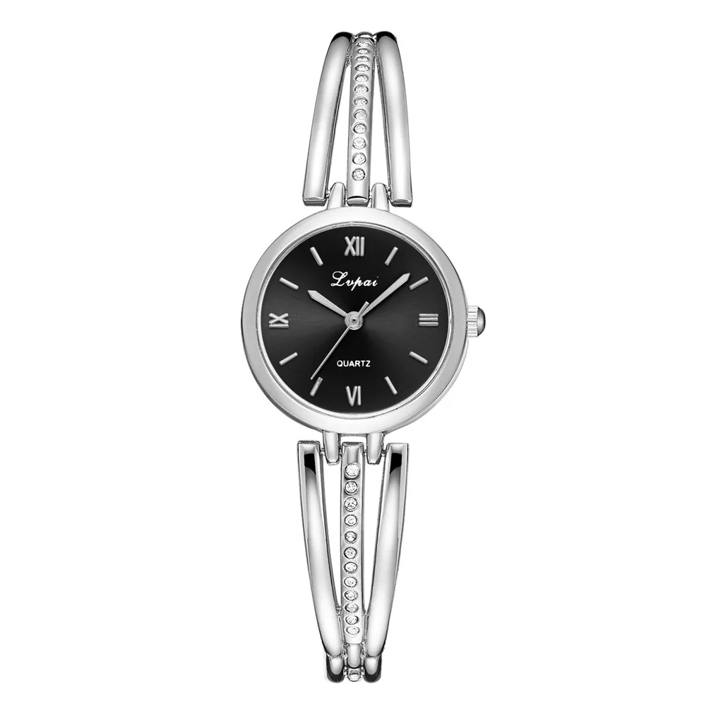 

Simple Style Silver Small Dial Watch Fashion Simple Star Inlaid Rhinestone Stainless Steel Ladies Quartz Watch часы женские