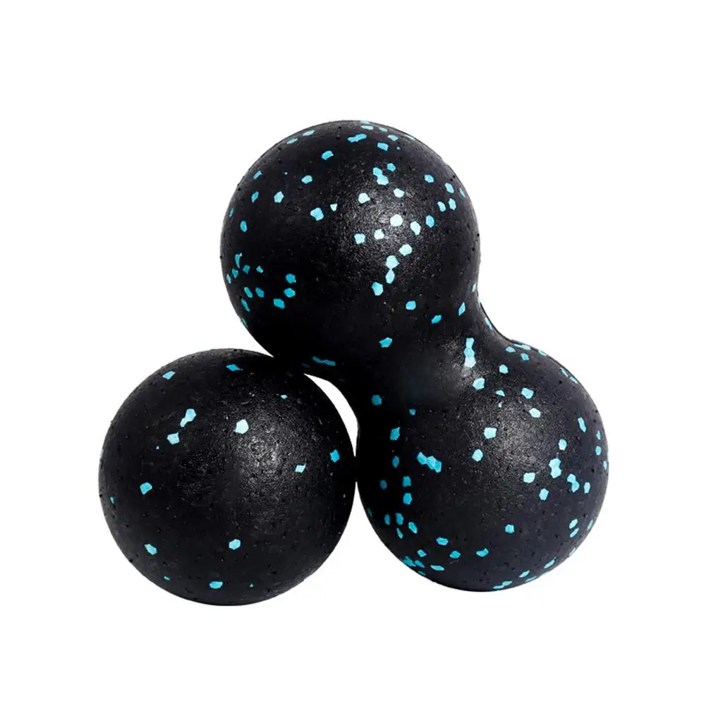 Массажный мяч EPP Lacrose Myofascia в форме арахиса массажный высокой плотности легкий для